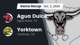 Recap: Agua Dulce  vs. Yorktown  2020