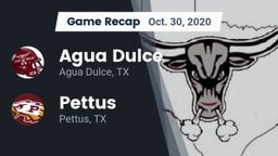 Recap: Agua Dulce  vs. Pettus  2020