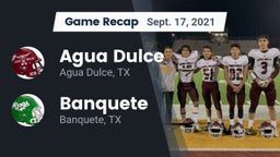 Recap: Agua Dulce  vs. Banquete  2021