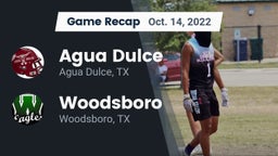 Recap: Agua Dulce  vs. Woodsboro  2022