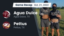 Recap: Agua Dulce  vs. Pettus  2022