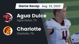 Recap: Agua Dulce  vs. Charlotte  2023