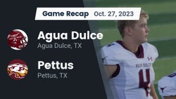 Recap: Agua Dulce  vs. Pettus  2023