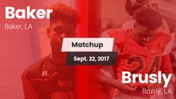 Matchup: Baker vs. Brusly  2017
