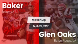 Matchup: Baker vs. Glen Oaks  2017