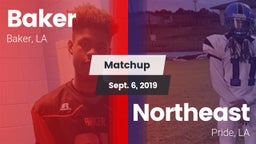Matchup: Baker vs. Northeast  2019