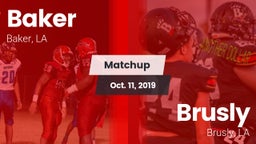 Matchup: Baker vs. Brusly  2019