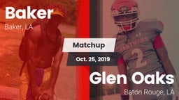 Matchup: Baker vs. Glen Oaks  2019