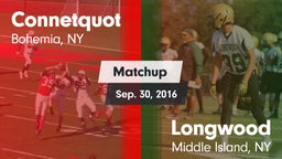 Matchup: Connetquot HS vs. Longwood  2016