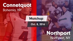 Matchup: Connetquot HS vs. Northport  2016