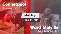 Matchup: Connetquot HS vs. Ward Melville  2016