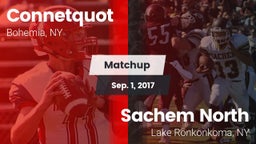 Matchup: Connetquot HS vs. Sachem North  2017