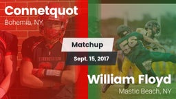 Matchup: Connetquot HS vs. William Floyd  2017