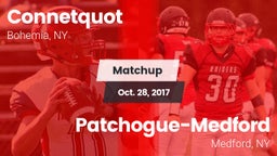 Matchup: Connetquot HS vs. Patchogue-Medford  2017