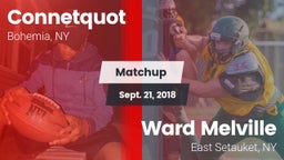 Matchup: Connetquot HS vs. Ward Melville  2018