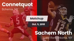 Matchup: Connetquot HS vs. Sachem North  2018