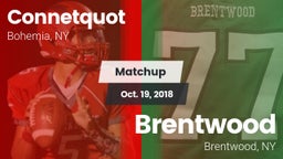 Matchup: Connetquot HS vs. Brentwood  2018