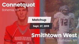 Matchup: Connetquot HS vs. Smithtown West  2019