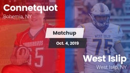 Matchup: Connetquot HS vs. West Islip  2019