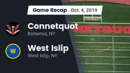 Recap: Connetquot  vs. West Islip  2019