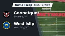 Recap: Connetquot  vs. West Islip  2022