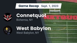 Recap: Connetquot  vs. West Babylon  2023