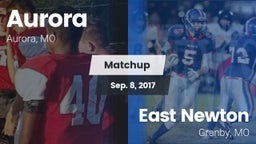 Matchup: Aurora  vs. East Newton  2017