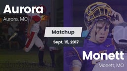 Matchup: Aurora  vs. Monett  2017