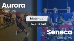 Matchup: Aurora  vs. Seneca  2017