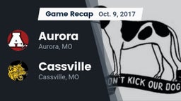 Recap: Aurora  vs. Cassville  2017