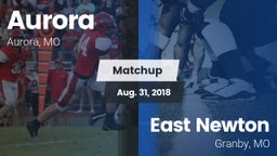 Matchup: Aurora  vs. East Newton  2018