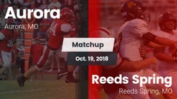 Matchup: Aurora  vs. Reeds Spring  2018