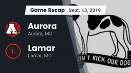 Recap: Aurora  vs. Lamar  2019