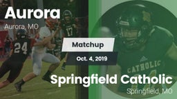 Matchup: Aurora  vs. Springfield Catholic  2019