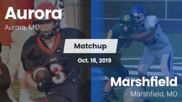 Matchup: Aurora  vs. Marshfield  2019