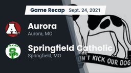 Recap: Aurora  vs. Springfield Catholic  2021