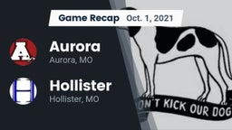 Recap: Aurora  vs. Hollister  2021