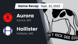 Recap: Aurora  vs. Hollister  2023