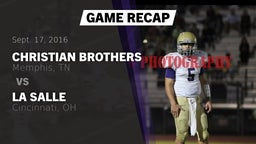 Recap: Christian Brothers  vs. La Salle  2016