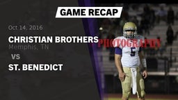 Recap: Christian Brothers  vs. St. Benedict 2016