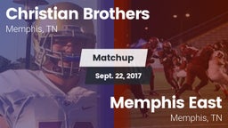 Matchup: Christian Brothers vs. Memphis East  2017