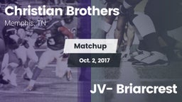 Matchup: Christian Brothers vs. JV- Briarcrest 2017