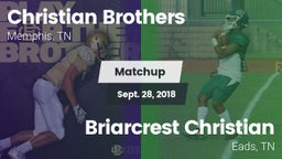 Matchup: Christian Brothers vs. Briarcrest Christian  2018