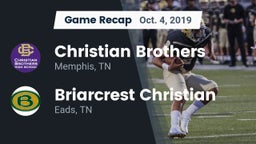 Recap: Christian Brothers  vs. Briarcrest Christian  2019