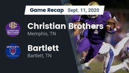 Recap: Christian Brothers  vs. Bartlett  2020