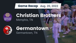 Recap: Christian Brothers  vs. Germantown  2022