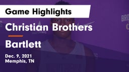 Christian Brothers  vs Bartlett  Game Highlights - Dec. 9, 2021