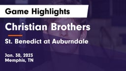 Christian Brothers  vs St. Benedict at Auburndale   Game Highlights - Jan. 30, 2023
