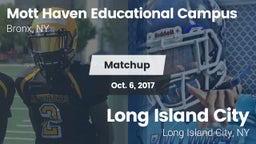 Matchup: Mott Haven vs. Long Island City  2017