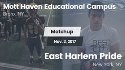 Matchup: Mott Haven vs. East Harlem Pride 2017